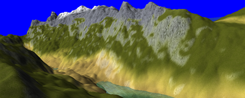 Procedural Infinite Terrain Generator